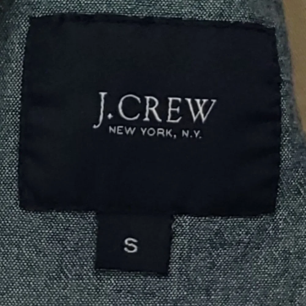 J.Crew Unconstructed Ludlow Sport Coat Tan Cotton Blazer.
